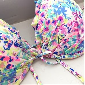 Victoria Secret floral bikini top